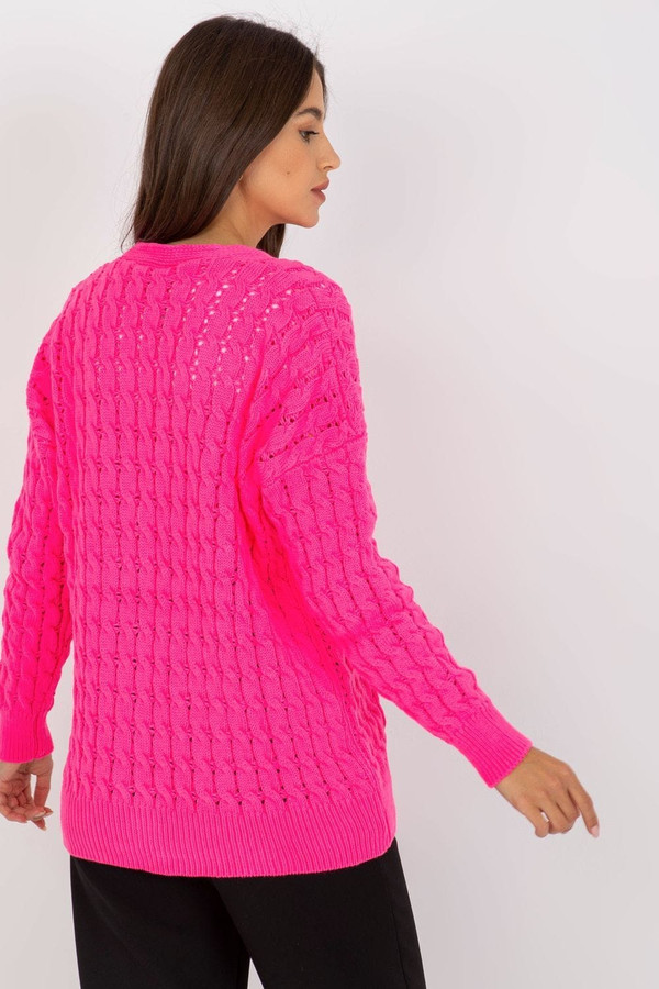 pink - Cardigan model 170807 Rue Paris U704-170807