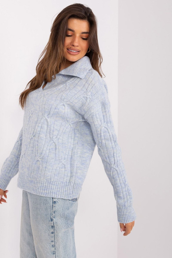 blue - Jumper model 187738 AT U704-187738