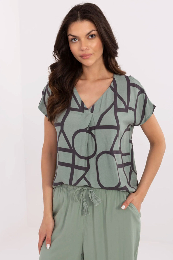 green - Blouse model 211848 Sublevel U704-211848