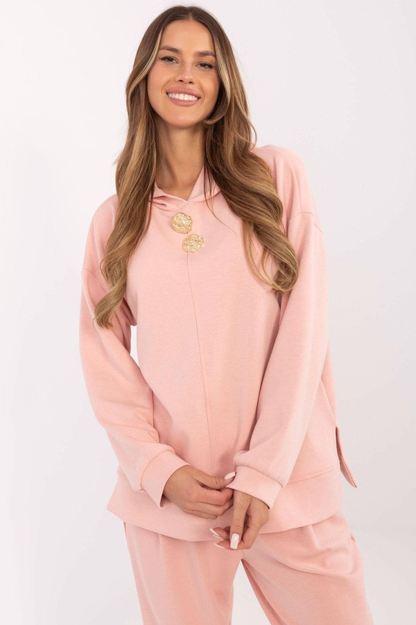 pink - Sweatshirt model 207032 Italy Moda U704-207032