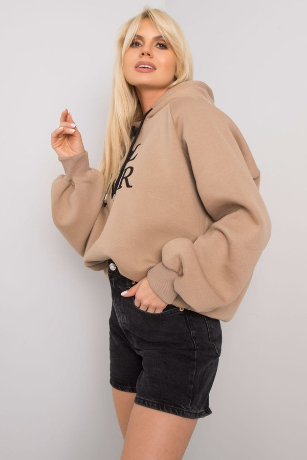 beige - Sweatshirt model 160767 Ex Moda U704-160767