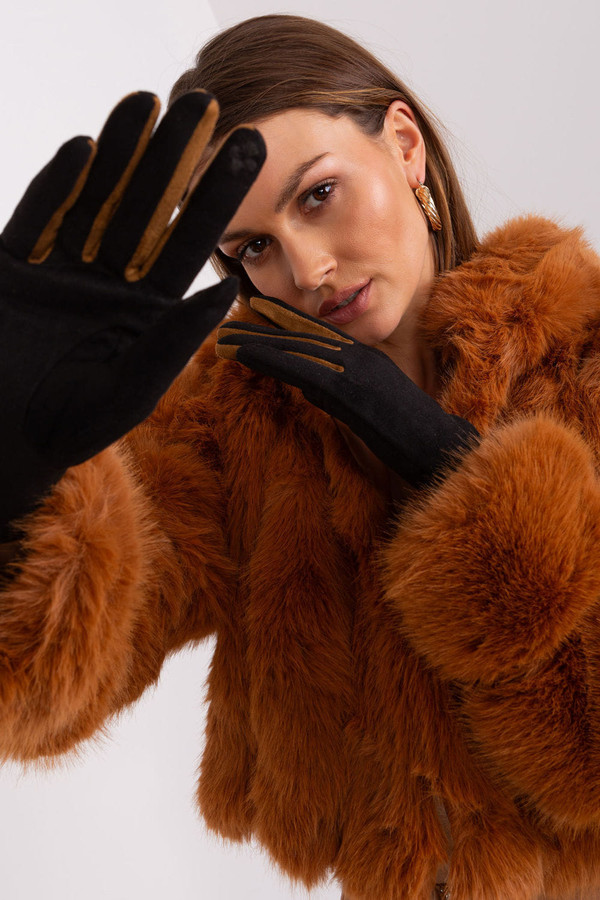 black - Gloves model 189544 AT U704-189544