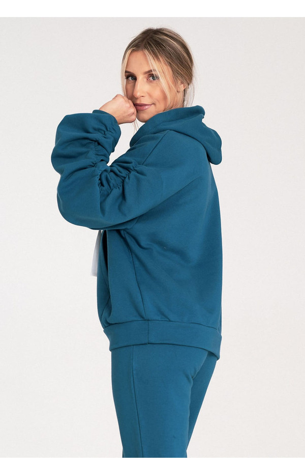 blue - Sweatshirt model 203133 Figl U704-203133