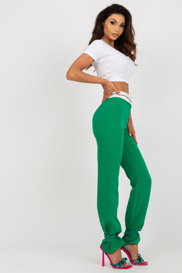 green - Women trousers model 179701 Italy Moda U704-179701