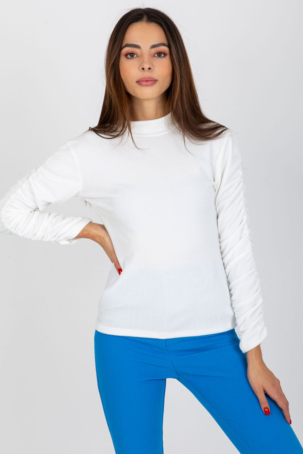 beige - Blouse model 173730 Rue Paris U704-173730