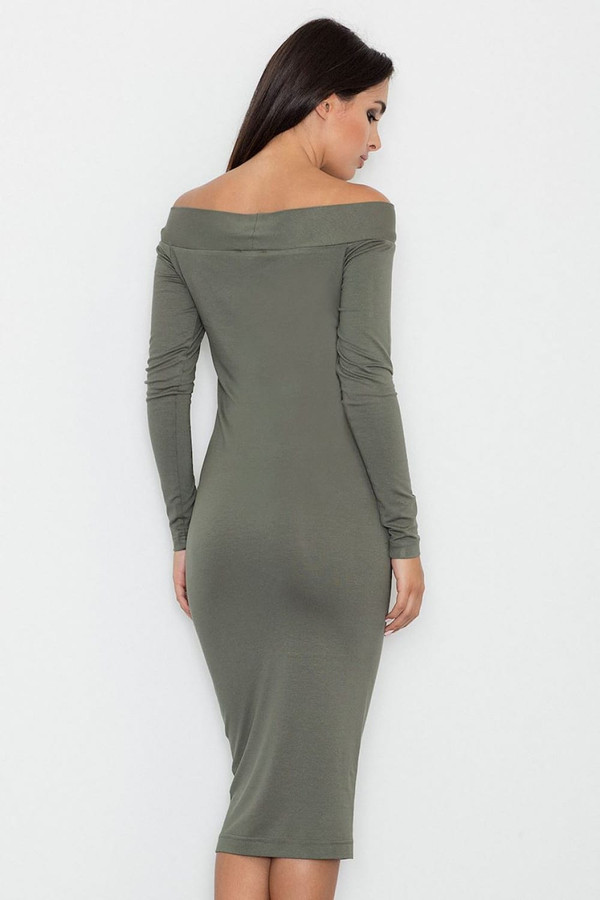 green - Evening dress model 111101 Figl U704-111101