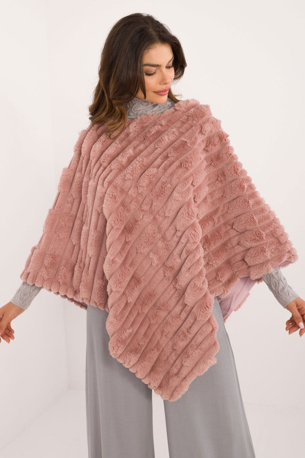 pink - Poncho model 200205 AT U704-200205