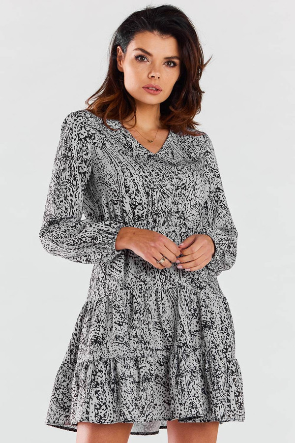 black - Daydress model 176850 awama U704-176850