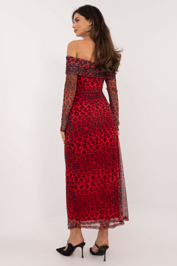 red - Evening dress model 202390 Italy Moda U704-202390