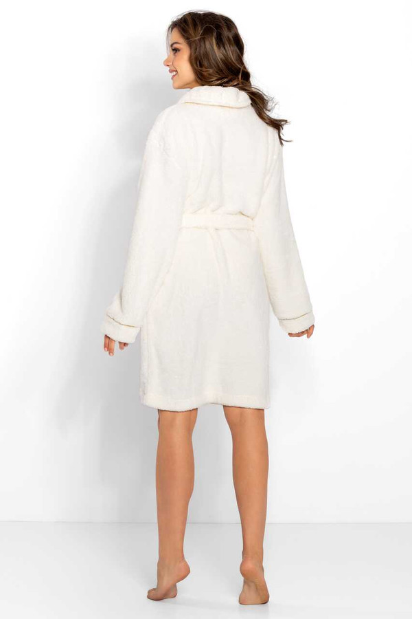 beige - Bathrobe model 160129 Momenti Per Me U704-160129