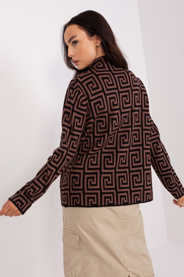 brown - Jumper model 187598 AT U704-187598