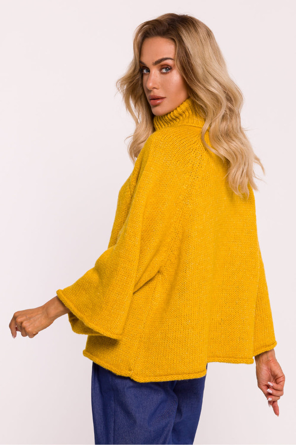 yellow - Turtleneck model 200914 Moe U704-200914