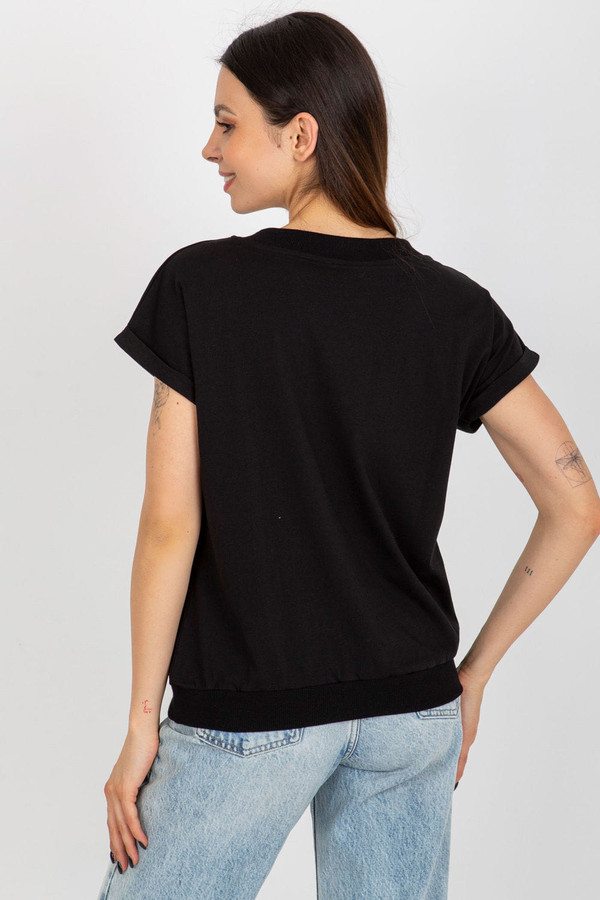 black - Blouse model 182106 Rue Paris U704-182106