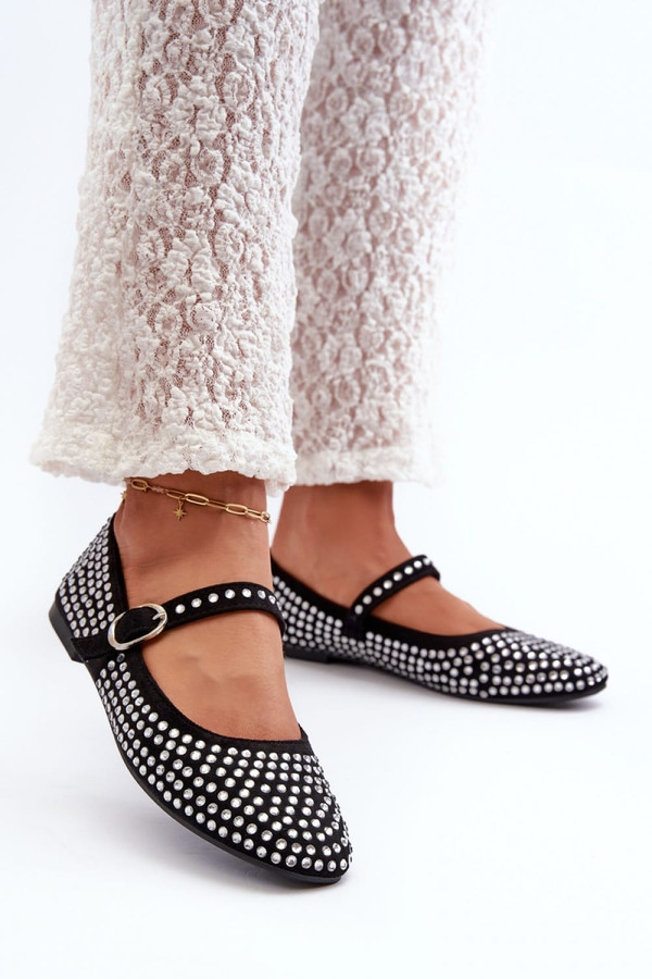 black - Ballet flats model 198685 Step in style U704-198685