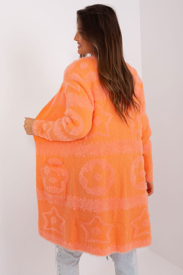 orange - Cardigan model 189212 AT U704-189212