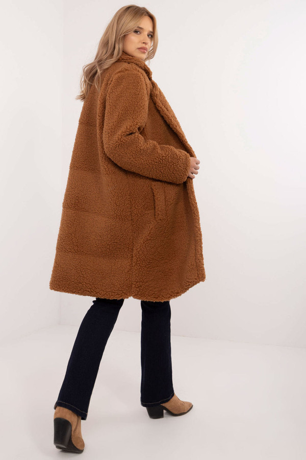 brown - Coat model 203740 Italy Moda U704-203740