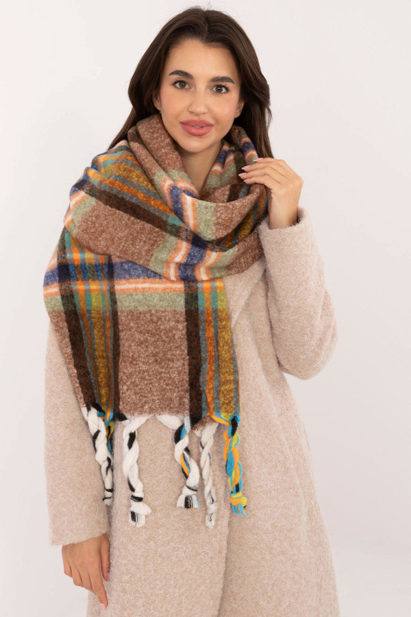 brown - Shawl model 202578 AT U704-202578