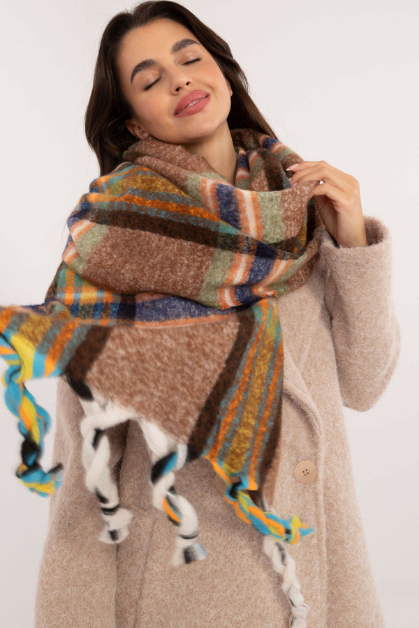 brown - Shawl model 202578 AT U704-202578