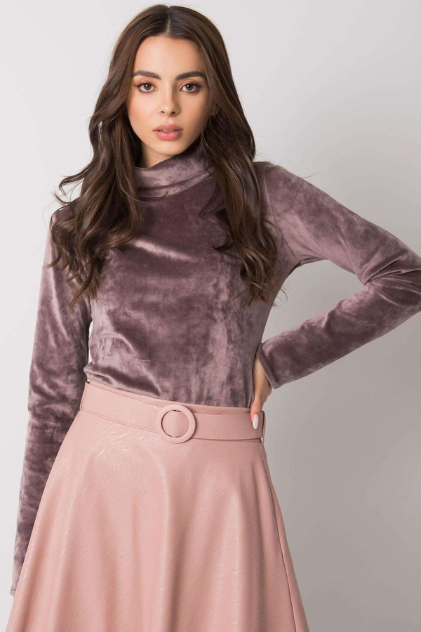 beige - Turtleneck model 161097 Lakerta U704-161097