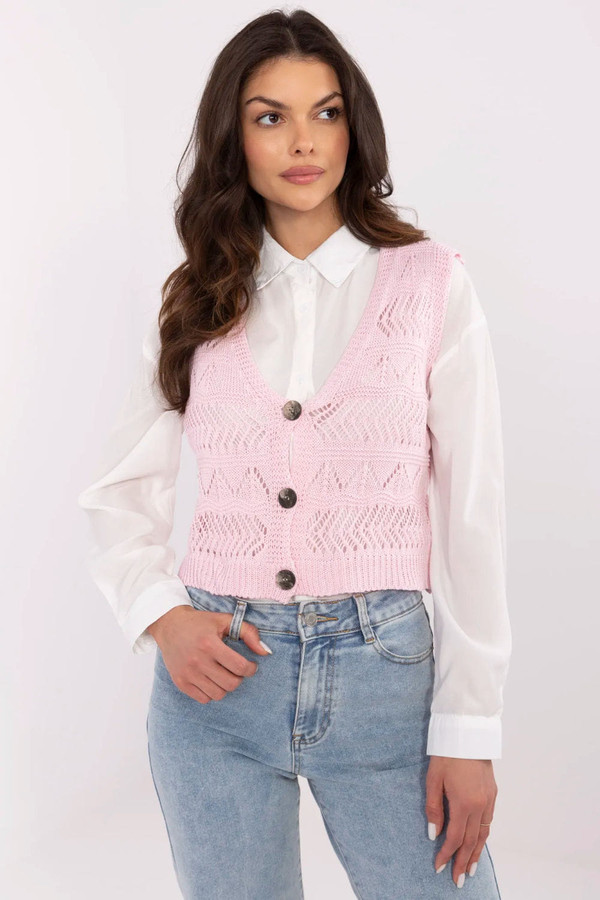 pink - Gilet model 213089 Sublevel U704-213089