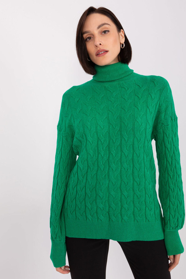 green - Turtleneck model 188297 AT U704-188297