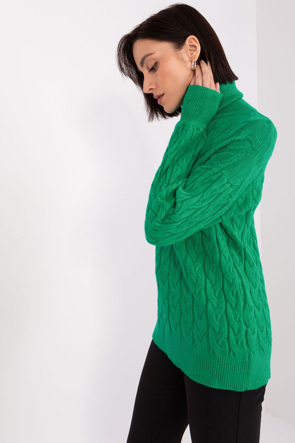 green - Turtleneck model 188297 AT U704-188297