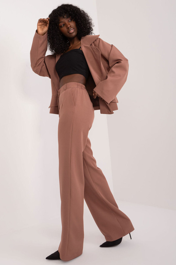 brown - Trousers model 194207 Lakerta U704-194207