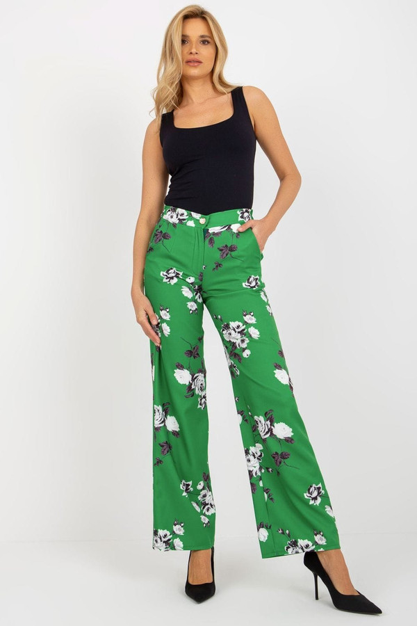 green - Women trousers model 175966 Lakerta U704-175966