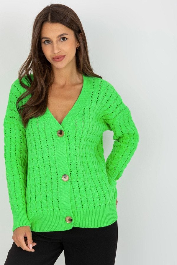 green - Cardigan model 170806 Rue Paris U704-170806