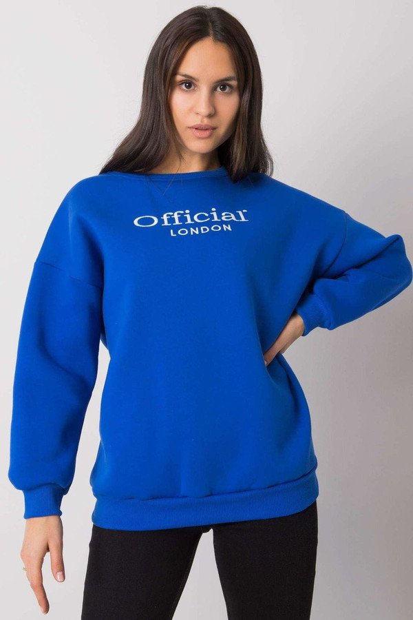 blue - Sweatshirt model 160856 Ex Moda U704-160856