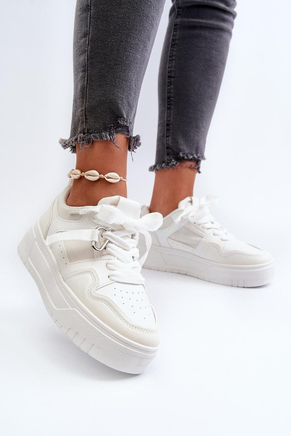 white - Platform sneakers model 196357 Step in style U704-196357
