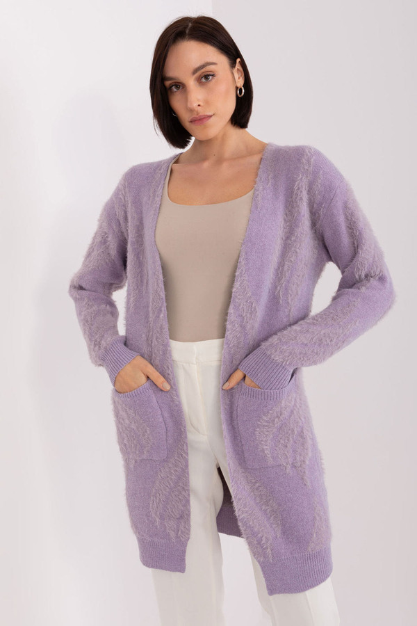 violet - Cardigan model 188282 AT U704-188282