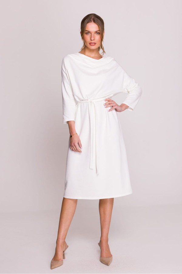 beige - Daydress model 209089 Stylove U704-209089