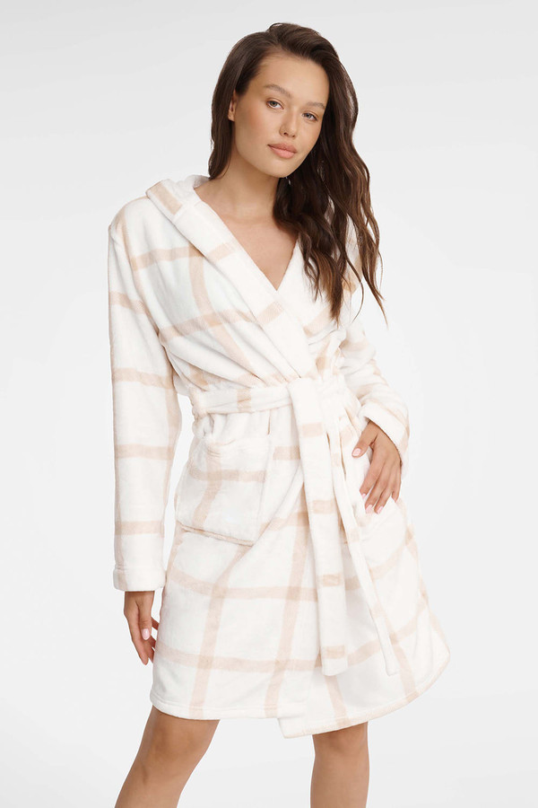 beige - Bathrobe model 183852 Henderson U704-183852