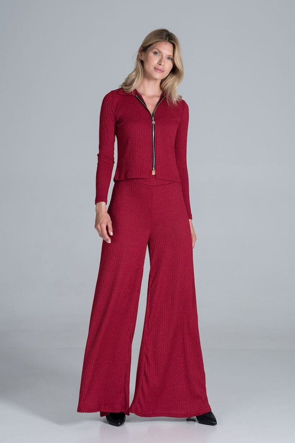 red - Trousers model 157536 Figl U704-157536