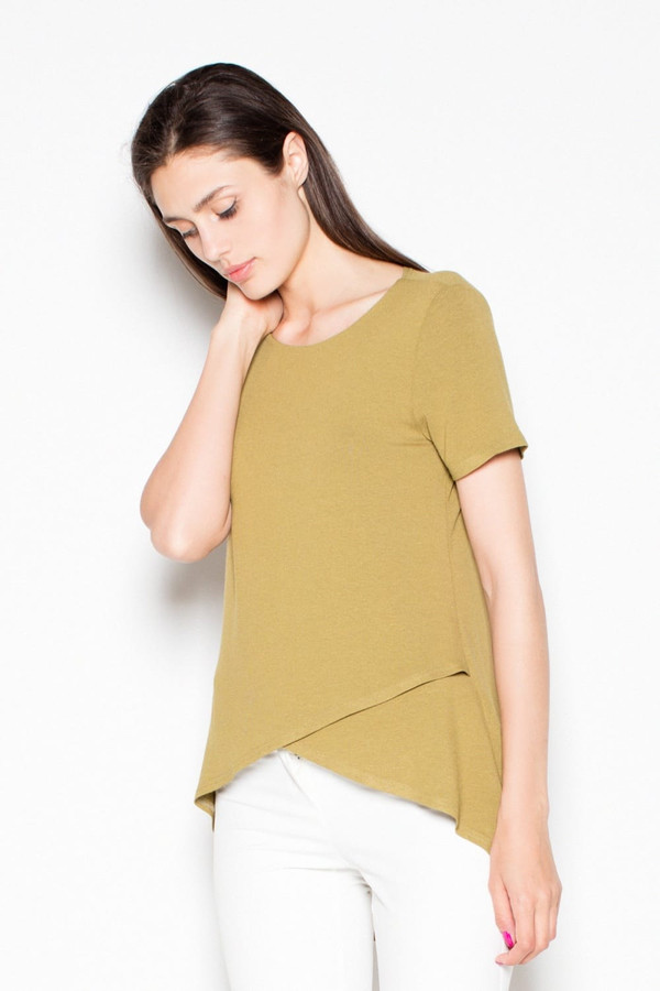 green - Blouse model 77173 Venaton U704-77173