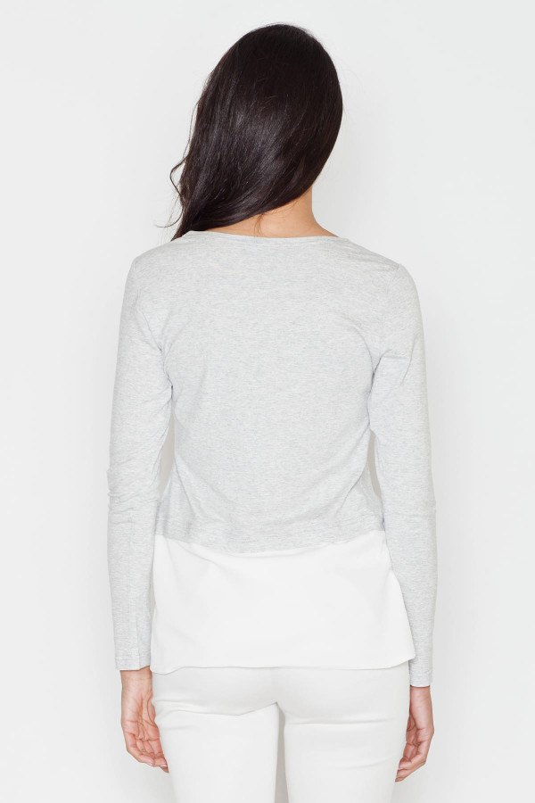 grey - Blouse model 43832 Figl U704-43832