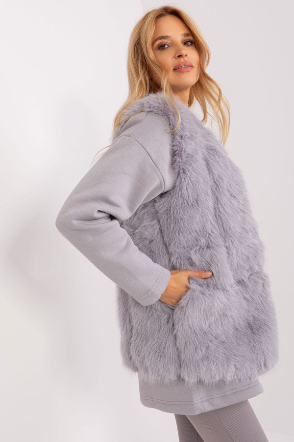 grey - Gilet model 186700 AT U704-186700