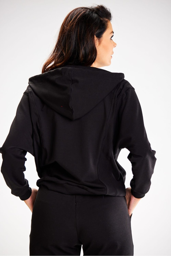 black - Sweatshirt model 187145 awama U704-187145
