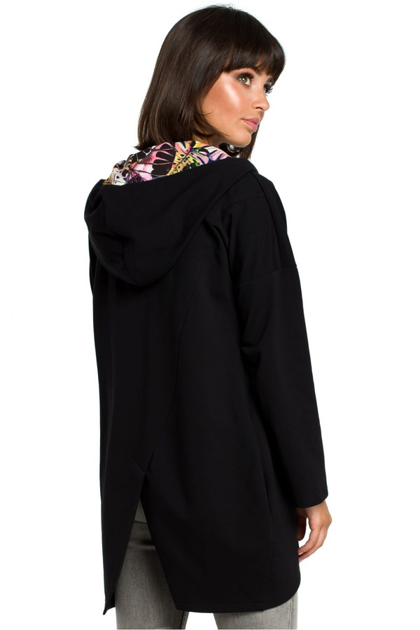 black - Sweatshirt model 121612 BeWear U704-121612
