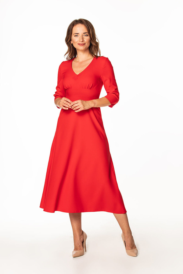 red - Daydress model 171924 Tessita U704-171924