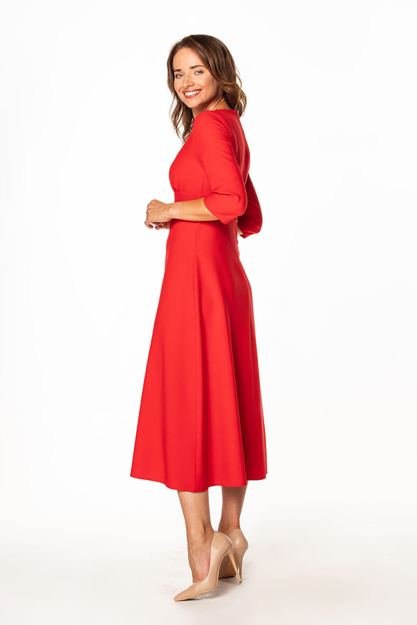 red - Daydress model 171924 Tessita U704-171924