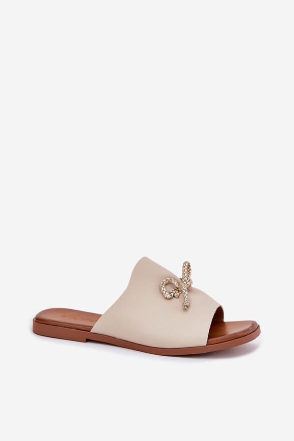beige - Flip-flops model 214377 Step in style U704-214377