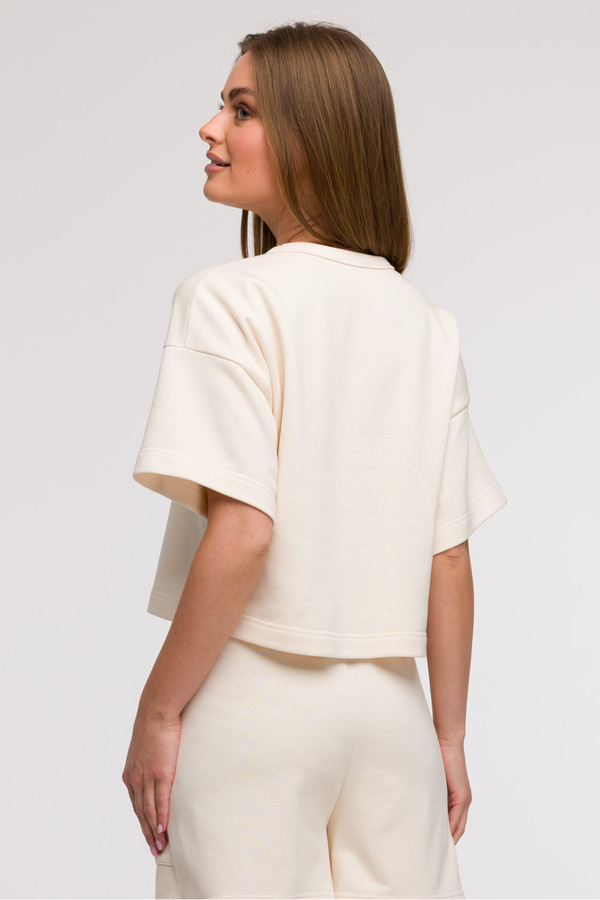 beige - Sweatshirt model 211520 BeWear U704-211520