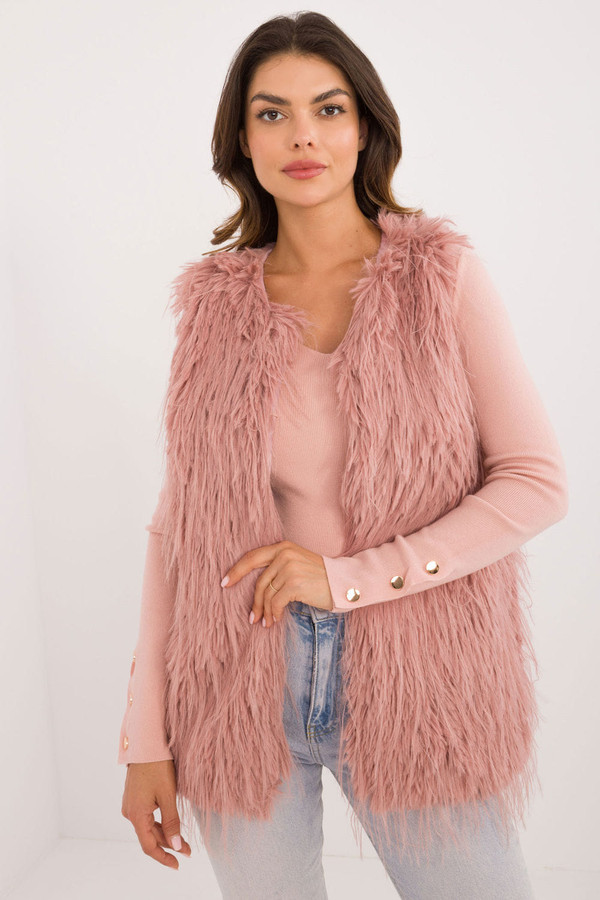 pink - Gilet model 200200 AT U704-200200