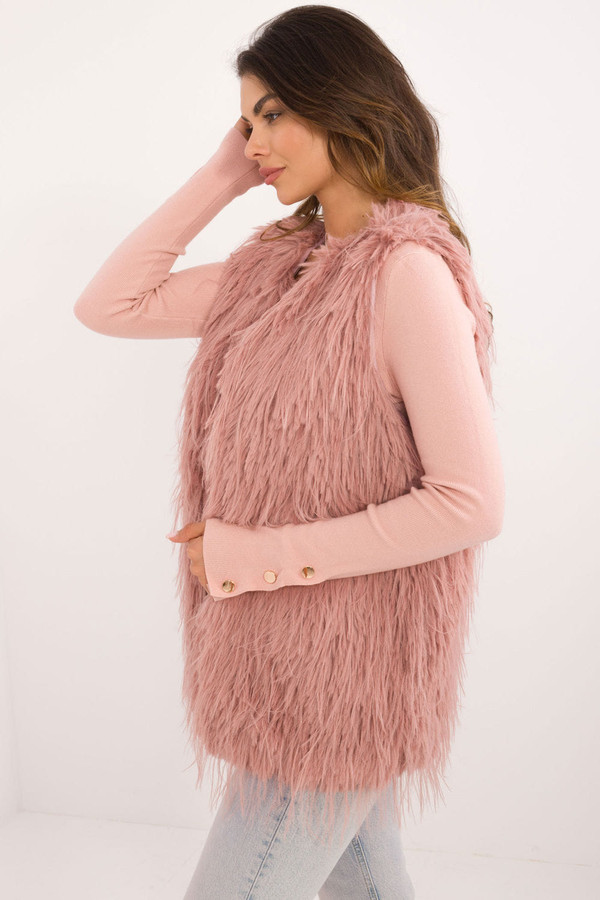 pink - Gilet model 200200 AT U704-200200