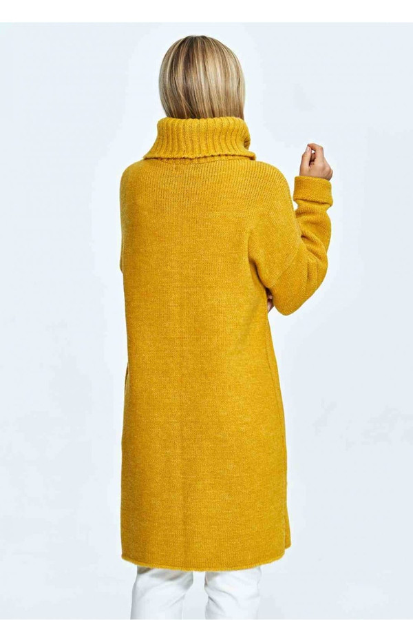 yellow - Turtleneck model 172202 Figl U704-172202