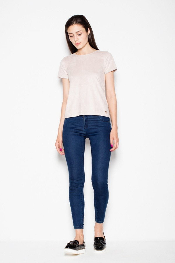 beige - Blouse model 77573 Venaton U704-77573
