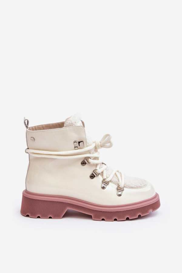 white - Trapper shoes model 190717 Step in style U704-190717