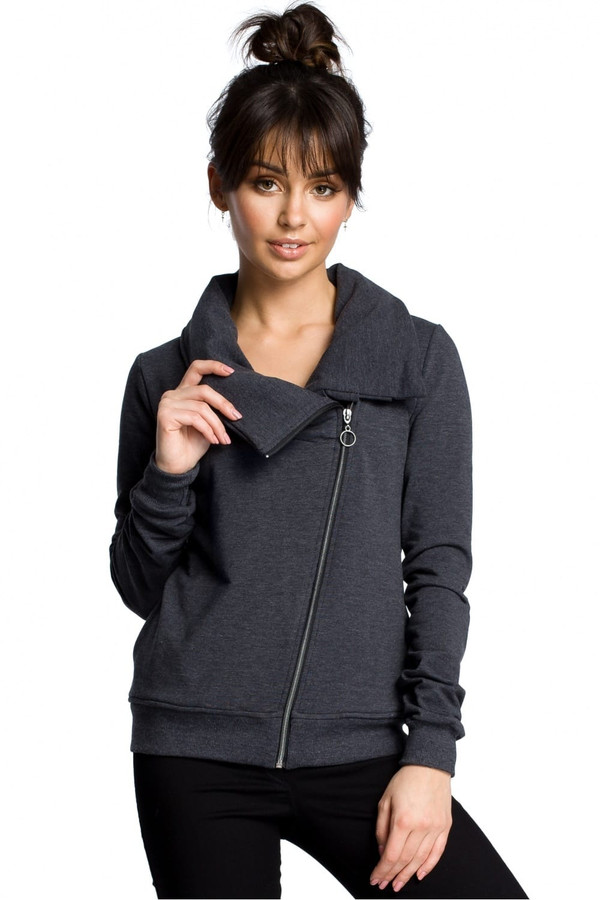 grey - Sweatshirt model 115244 BeWear U704-115244